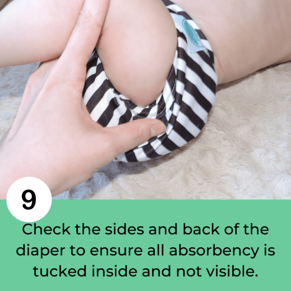 How to Fit Check an All in One - Green Diaper Babies